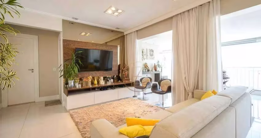 Apartamento com 3 dormitórios para alugar, 122 m² por r$ 10.547/mês - vila regente feijó - são paulo/sp