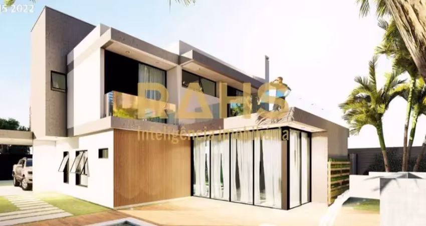 Terreno plano pronto para construir já com projeto de uma linda residência com alvará de construção medindo 450 m² (15x30) à venda no Bom Retiro