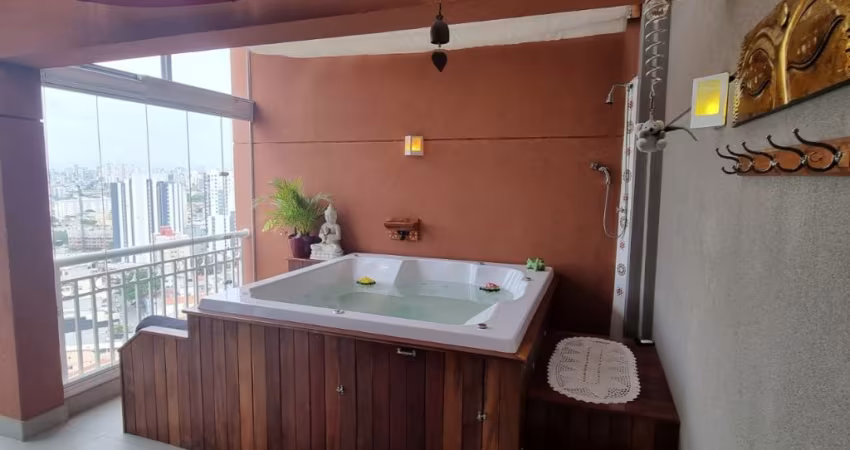LInda cobertura - 2 dormitórios com Jacuzzi - Vila Prudente