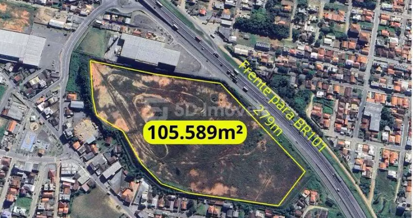 Área/terreno, 105.589m² – são cristóvão - barra velha, sc