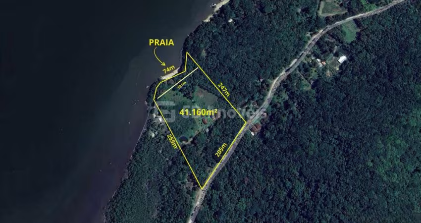Terreno, 41.160m² - Laranjeiras  -  São Francisco do Sul, SC