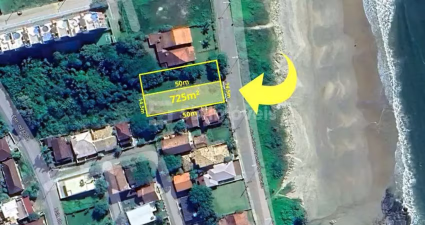 Lote / terreno 725m² - itaguaçu -  são francisco do sul, sc