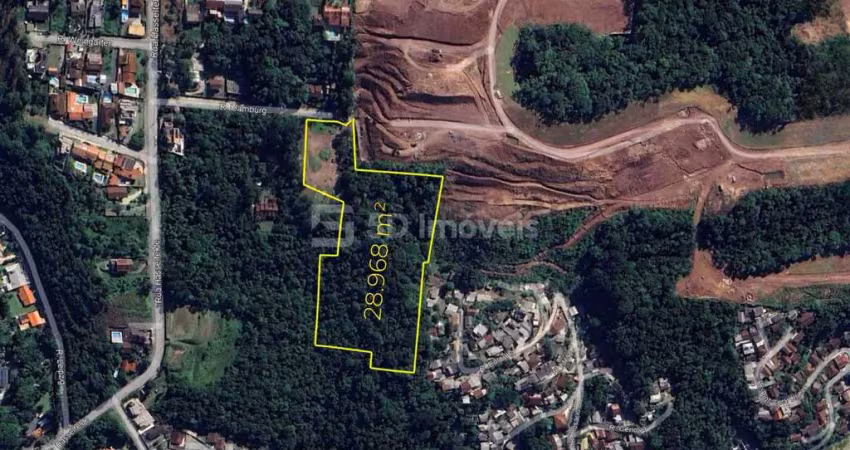 Lote / terreno, 28.968m² - ponta aguda - blumenau, sc