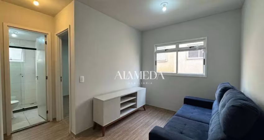 Apartamento com 2 quartos com armário no quarto próximo a uel e shopping catuai para alugar, 45 m² por r$ 1.200/mês - colinas - londrina/pr