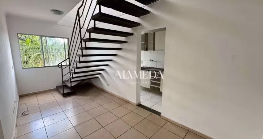 Apartamento duplex com 2 dormitórios à venda, 110 m² por r$ 210.000,00 - nossa senhora de lourdes - londrina/pr
