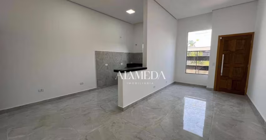 Casa com 3 Quartos Sendo 01 Suíte Nunca Habitada à venda, 80 m² por R$ 395.000 - Jardim Montecatini - Londrina/PR