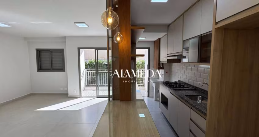 Apartamento com 2 Quartos sendo 1 Suíte Completo em Planejados para alugar, 64 m² por R$ 2.800/mês - Edifício Carpe Diem Downtown - Londrina/PR