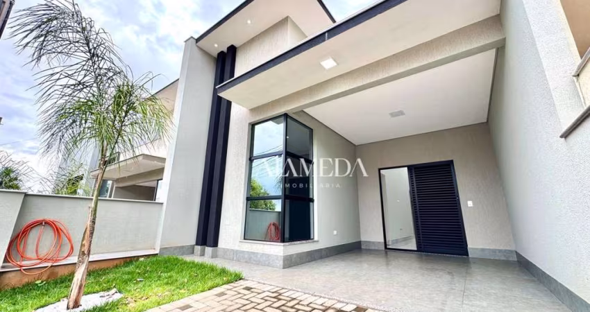 Casa com 3 Quartos sendo 1 Suíte em Condomínio Fechado para alugar, 81 m² por R$ 2.600/mês - Morada das Flores - Cambé/PR