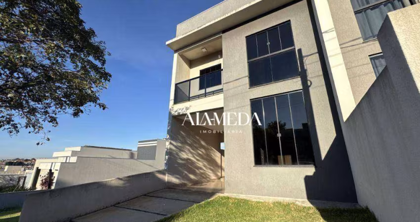 Casa em Condomínio com 3 Quartos sendo 1 Suíte para alugar, 130 m² por R$ 3.950/mês - Morada das Flores - Rosas - Cambé/PR