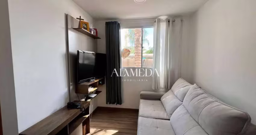 Apartamento com 2 quartos mobiliado para alugar, 47 m² por r$1.790,00 - jd acqua ville - londrina/pr