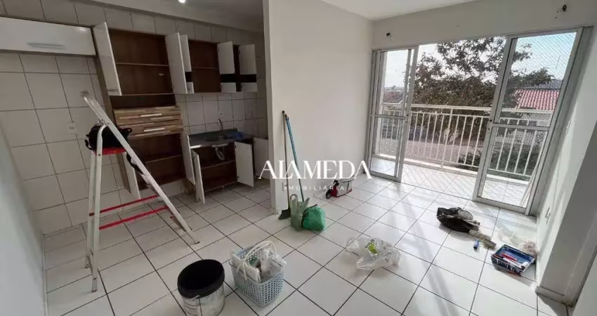 Apartamento com 2 quartos sacada com churrasqueira na região leste para alugar, 52 m² por r$ 1.150/mês - taliana - londrina/pr
