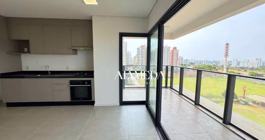Apartamento com 3 quartos sendo 1 suíte com armários na cozinha e quartos para alugar por r$ 5.500/mês - gleba palhano - londrina/pr