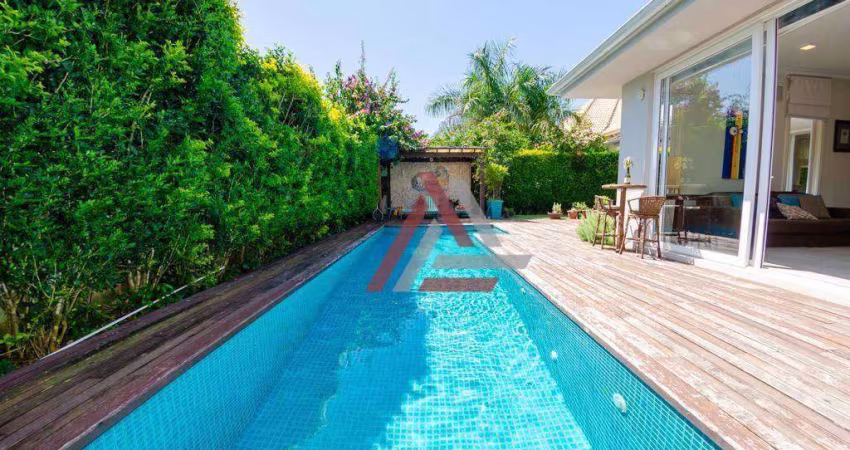 Casa com 5 quartos à venda, 376 m² por R$ 6.500.000 - Jurerê Internacional - Florianópolis/SC