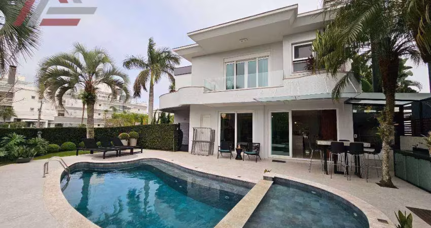 Casa com 4 quartos à venda, 381 m² por R$ 6.200.000 - Jurerê Internacional - Florianópolis/SC