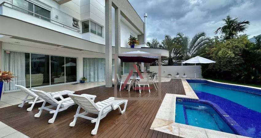Casa com 5 quartos à venda, 384 m² por R$ 6.500.000 - Jurerê Internacional - Florianópolis/SC