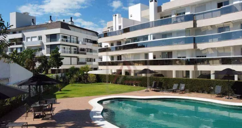 Apartamento com 2 quarto, sendo 1 suíte à venda, 75 m² por r$ 1.550.000 - jurerê - florianópolis/sc