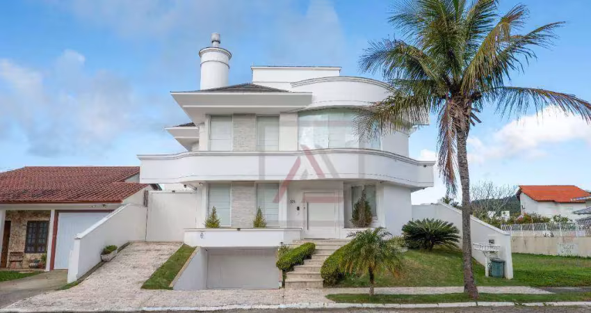 Casa com 4 suítes à venda, 532 m² por r$ 8.000.000 - jurerê - florianópolis/sc
