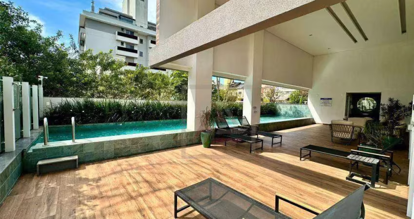 Apartamento com 1 quarto à venda, 50 m² por r$ 1.400.000 - jurerê - florianópolis/sc