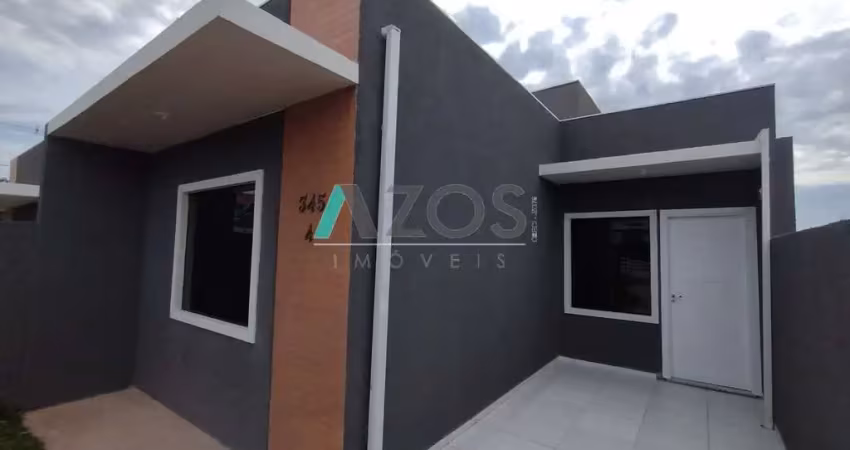 Casas com 02 e 03 dormitórios localizadas no atuba em curitiba por r$ 395.000,00