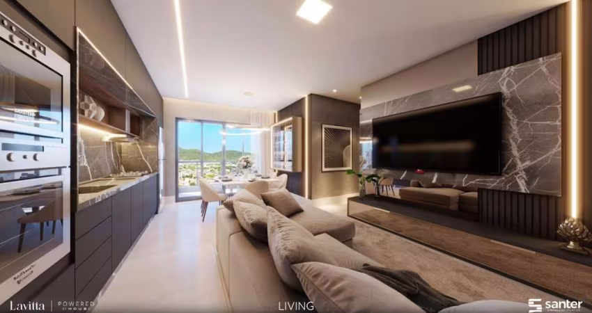 Apartamento com 2 dormitórios à venda, 71 m² por R$ 680.000,00 - Praia de Armação - Penha/SC