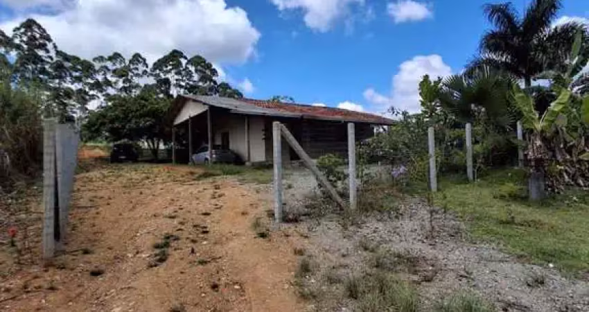 Chácara com 3 dormitórios à venda, 1430 m² por r$ 385.000,00 - sertãozinho - barra velha/sc