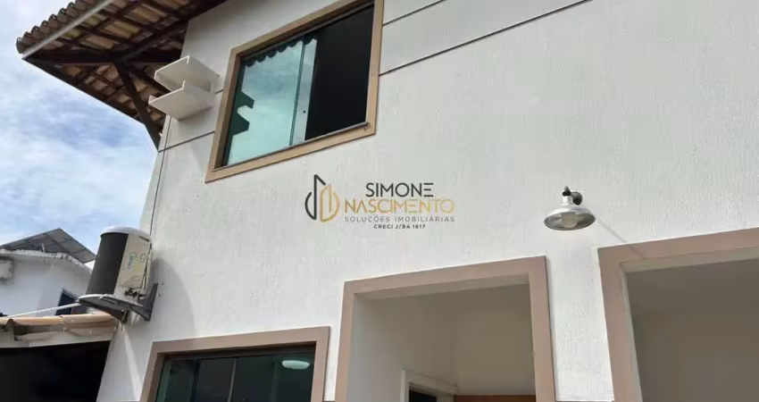 Casa de condomínio 4 suítes centro em lauro de freitas