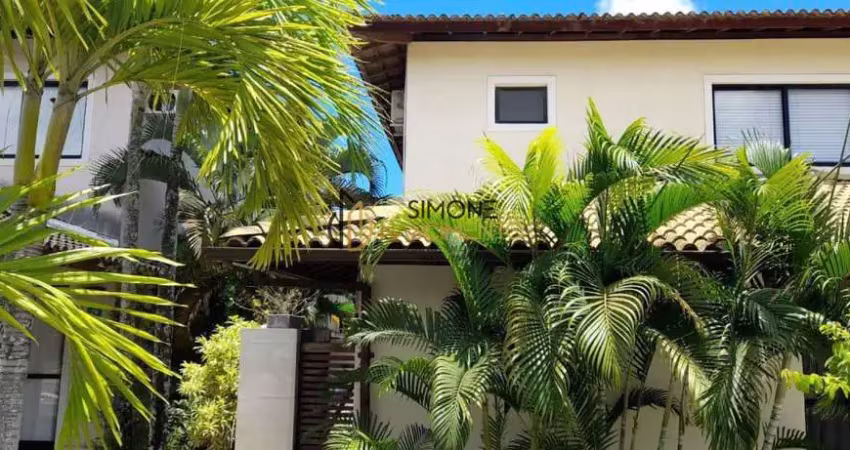 Casa de condomínio 5 /4 e 4 suítes piatã em salvador