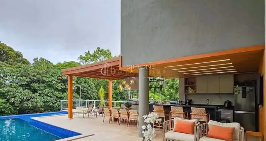 Casa de condomínio 4 suítes alphaville ii em salvador