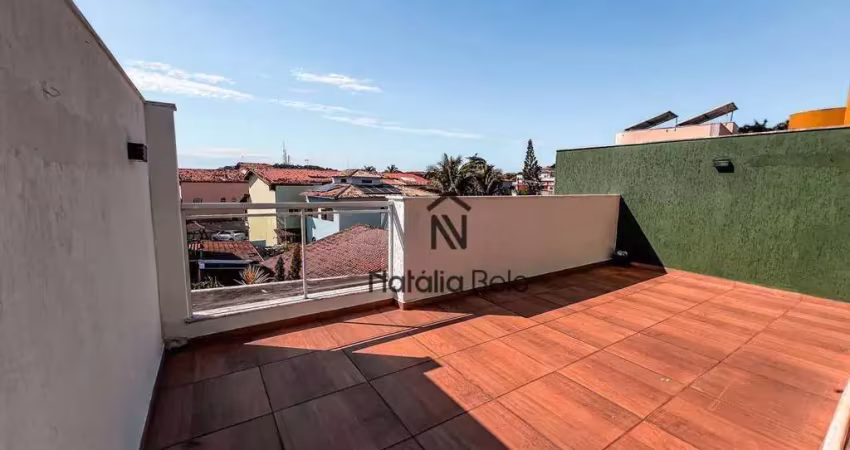 Triplex com área gourmet em localização nobre - rio das ostras