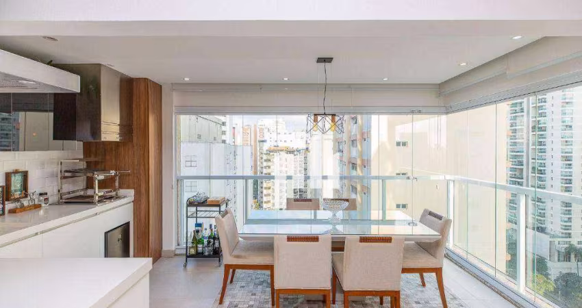 Apartamento com 1 dormitório à venda, 43 m² por R$ 790.000,00 - Campo Belo - São Paulo/SP