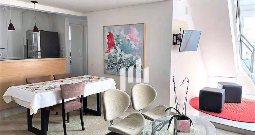 Cobertura com 2 dormitórios à venda, 160 m² por R$ 1.480.000,00 - Moema - São Paulo/SP