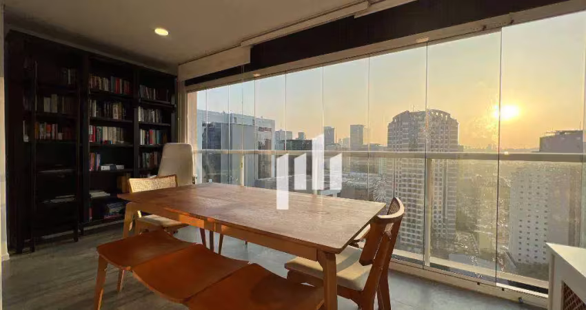 Apartamento com 1 dormitório à venda, 51 m² por R$ 780.000,00 - Brooklin - São Paulo/SP