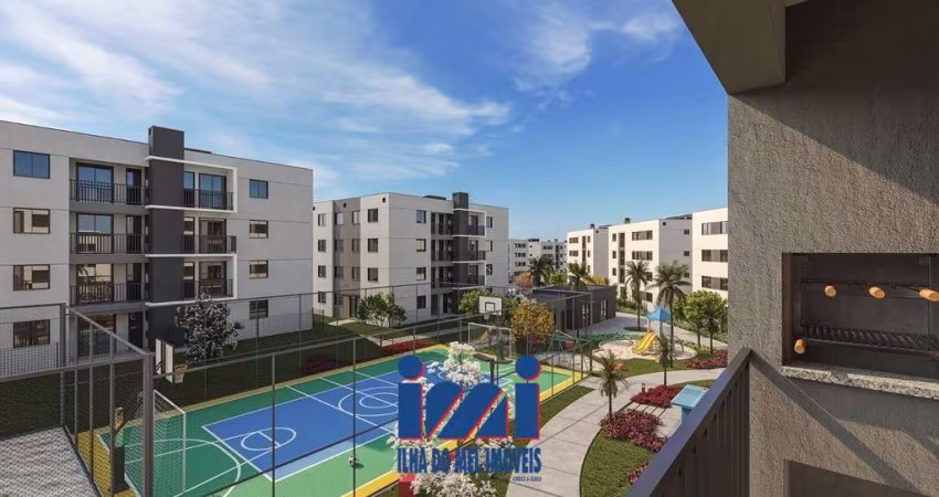 Apartamento com sacada no Capão Raso