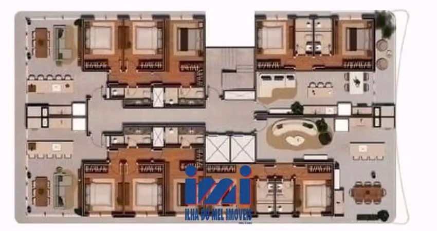 Apartamento com 3 quartos à venda no Centro, Guaratuba 