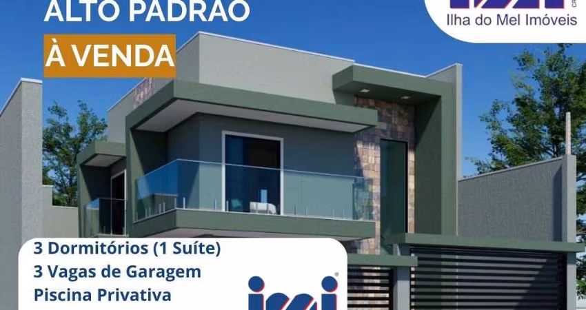 Sobrado com ótimo acabamento perto do mar à venda