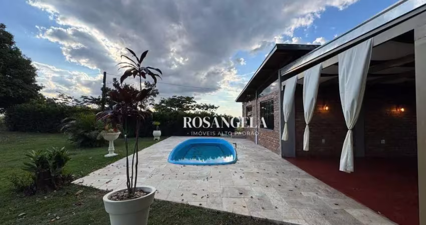 Chácara com 4 dormitórios para alugar, 12000 m² por r$ 3.000,00/dia - zona rural - cedral/sp