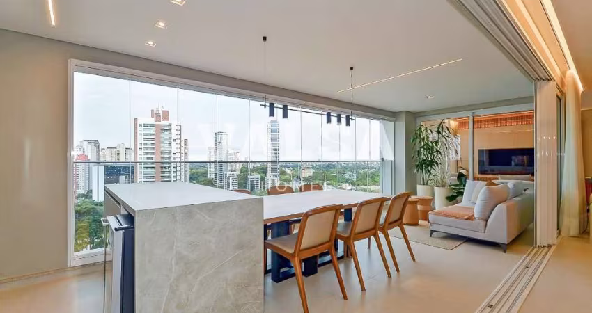 Apartamento belíssimo e mobiliado com 3 suítes no Ecoville!