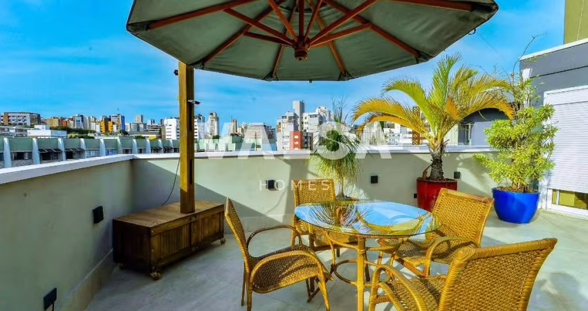 Coberrura com 4 quartos, 142m2, 2 vagas na Vila Izabel.