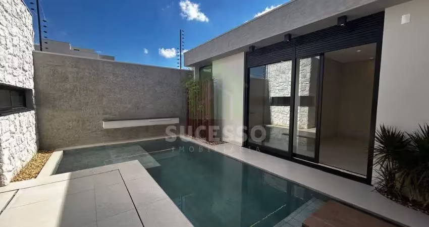 Casa térrea de alto padrão no colinas tropical – 2 suítes master + 1 suíte piscina e 5 vagas