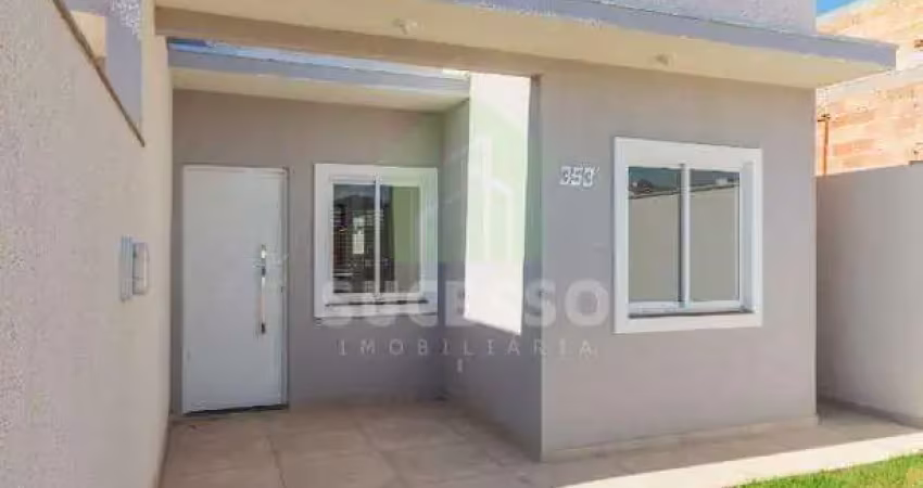 Casa com 01 suíte, 01 quarto e 02 vagas, localizado no bairro 14 de novembro!