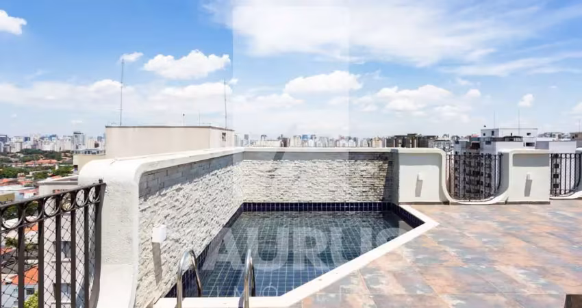Cobertura duplex para venda ou alugar em indianópolis com 2 quartos sendo 1 suíte, são paulo-sp