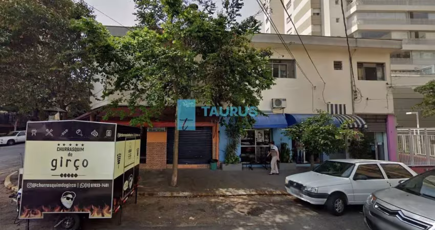 Prédio comercial de esquina com renda, 340m², 3 lojas, 4 salas, vila mariana.