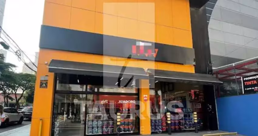 Loja de esquina para alugar em moema, 2 pavimentos, 3 vagas, vão livre, 264 m².