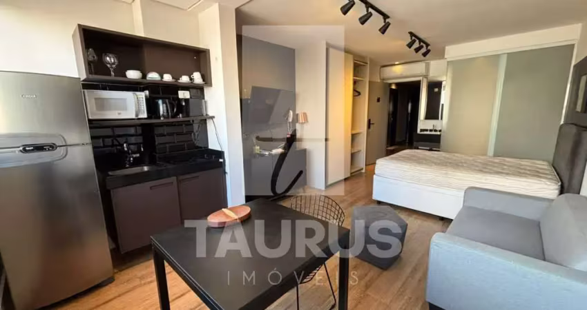 Studio à venda na vila olimpia, mobiliado, atende airbnb, 1 vaga, 28 m².