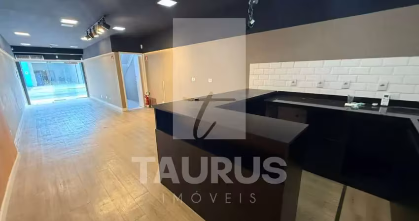 Loja para alugar com vão livre, 60m², no brooklin, são paulo-sp.