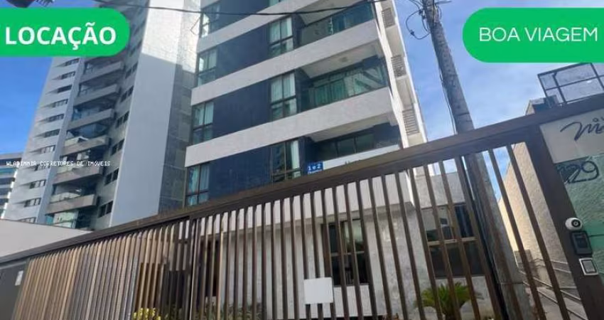 Flat para Locação em Recife, Boa Viagem, 1 dormitório, 1 banheiro, 1 vaga