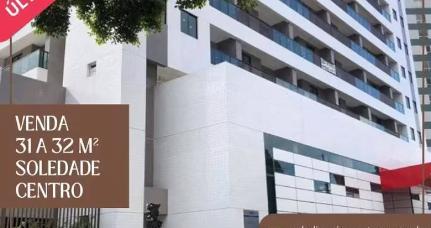 Apartamento para Venda em Recife, Soledade, 1 dormitório, 1 banheiro, 1 vaga