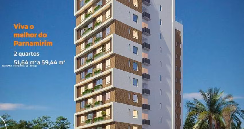 Apartamento para Venda em Recife, Parnamirim, 2 dormitórios, 1 suíte, 2 banheiros, 1 vaga