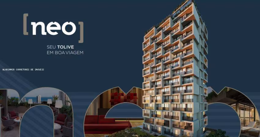 Flat para Venda em Recife, Boa Viagem, 1 dormitório, 1 banheiro, 1 vaga