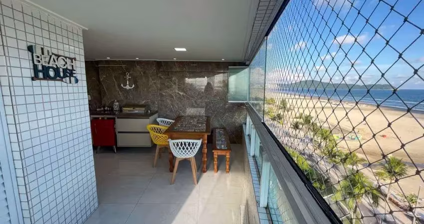 Apartamento 3 dormitórios  - vista mar - mobiliado - bairro: aviação